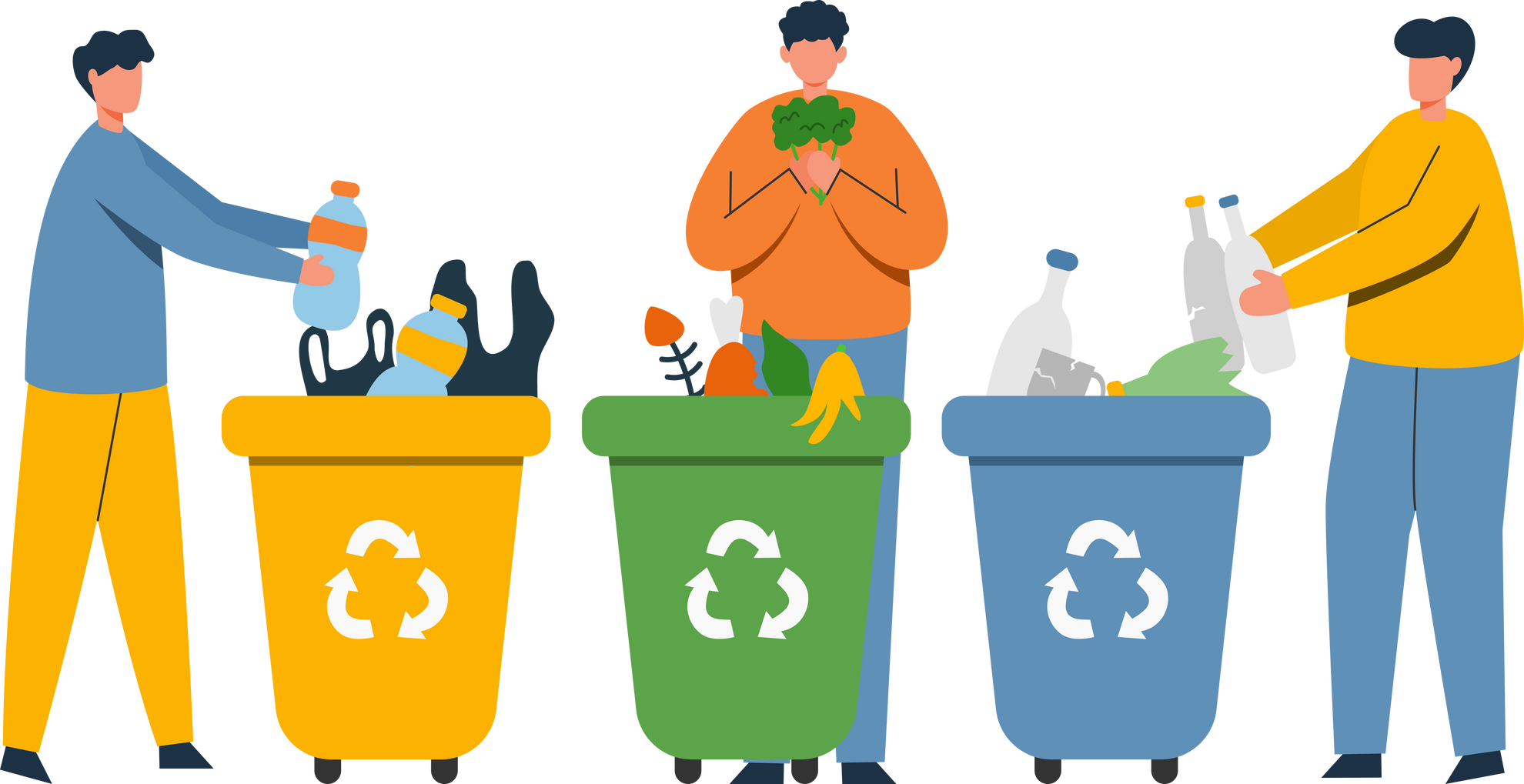 Waste Management Illustration